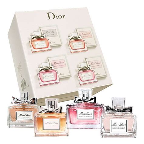 miss dior gift|dior mini fragrance gift set.